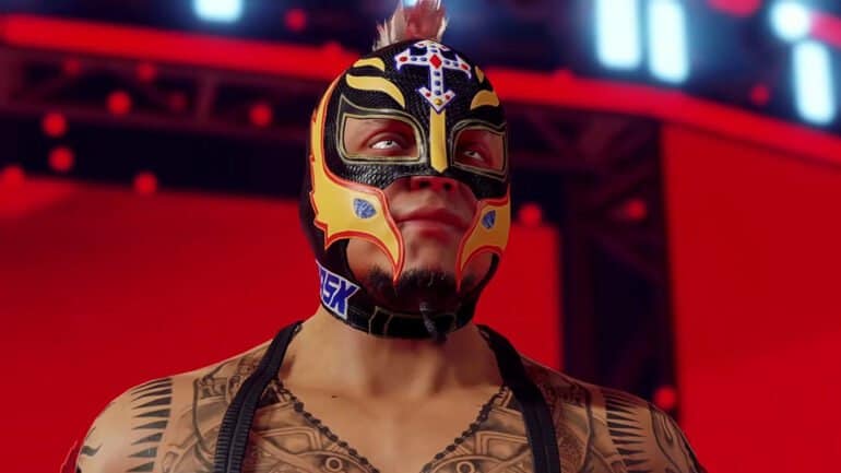 Rey Mysterio in WWE 2K22