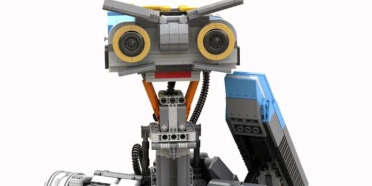 Short Circuit Johnny 5 Number 5 LEGO