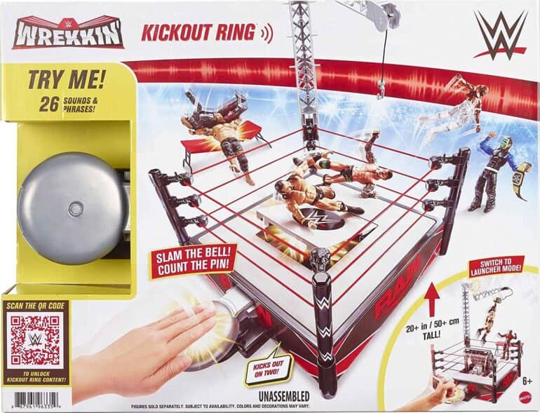 WWE Wrekkin' Kickout Ring Playset