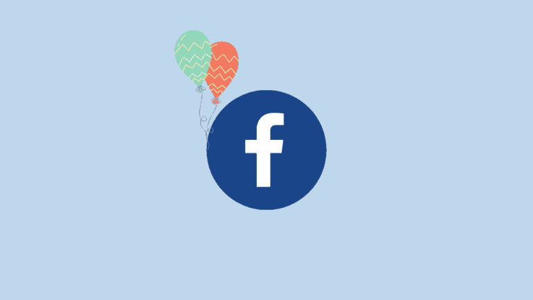 Facebook Birthday