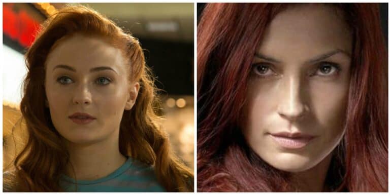 Famke Janssen Vs Sophie Turner jean grey actress
