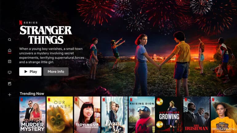 Netflix UI