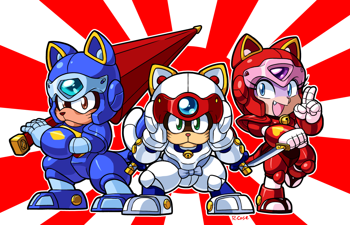 Samurai pizza cats