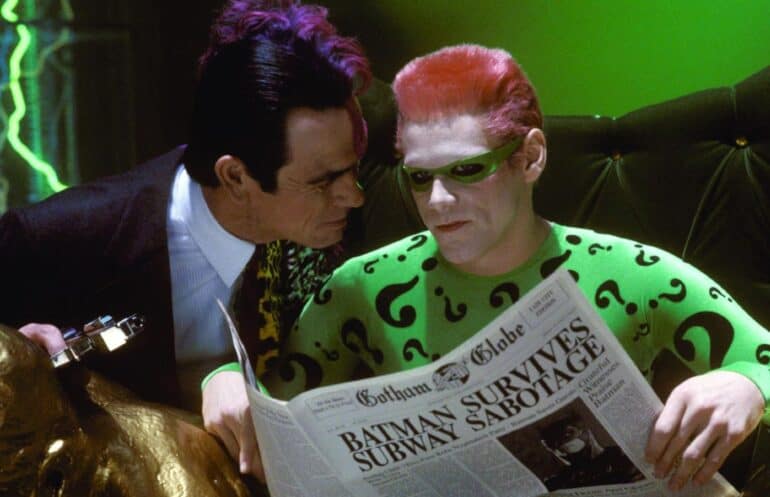 batman forever jim carrey riddler