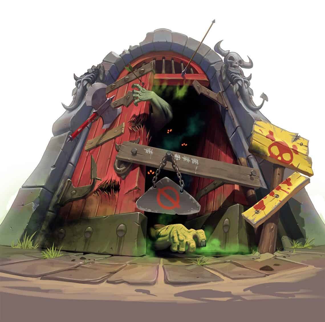 iello Welcome Back to the Dungeon Board Game