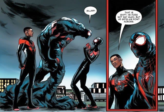 Miles Morales SpiderMan Shift Venom Clone