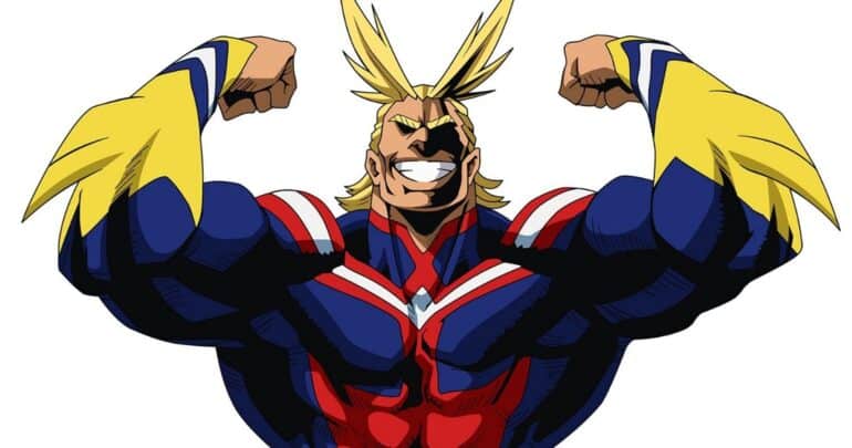 All Might – My Hero Academia Buff Anime Characters