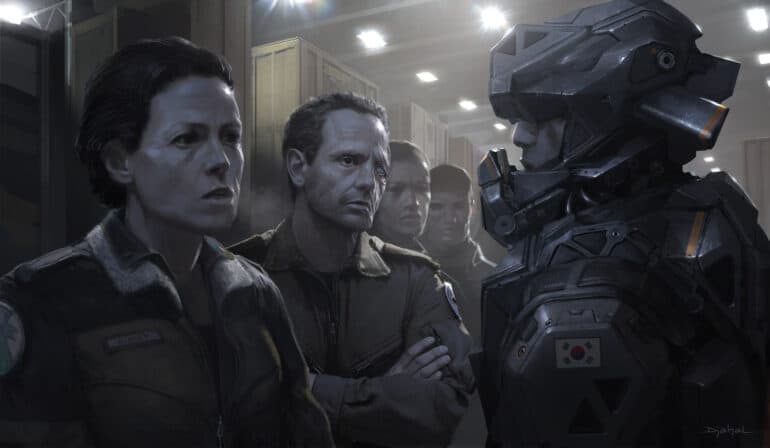 Neill Blomkamp Alien 5 Concept Art