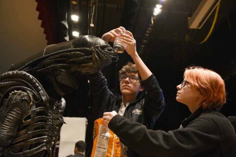 North Bergen High School Alien Play