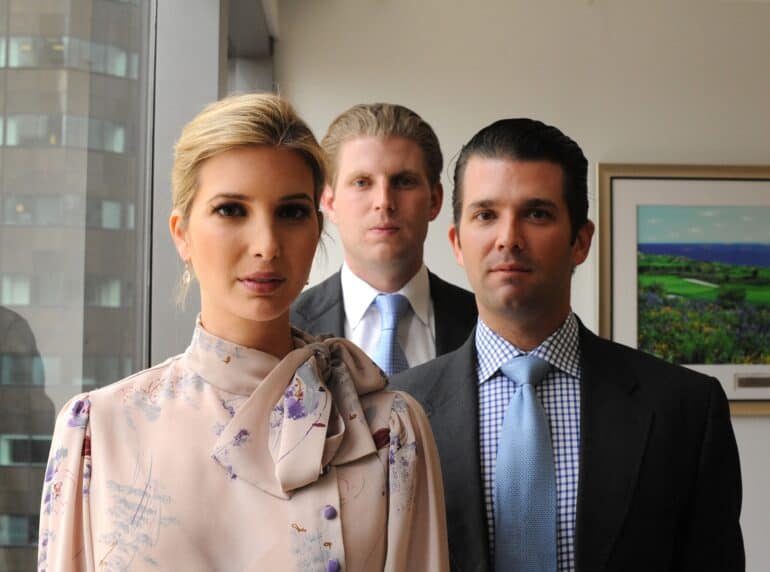 Trump Kids Children Don't Look Up