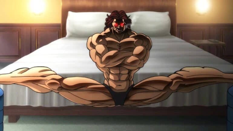 Muscular anime male