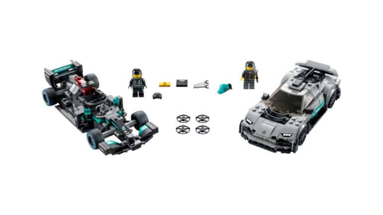 LEGO & Mercedes-AMG Announce Sir Lewis Hamilton's 2021 Car 44
