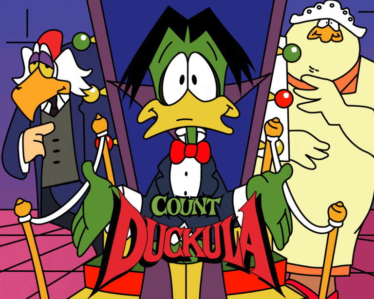 4. "Count Duckula" - wide 8