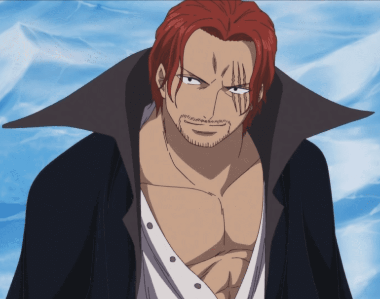 Shanks – One Piece ANime characters with red hair