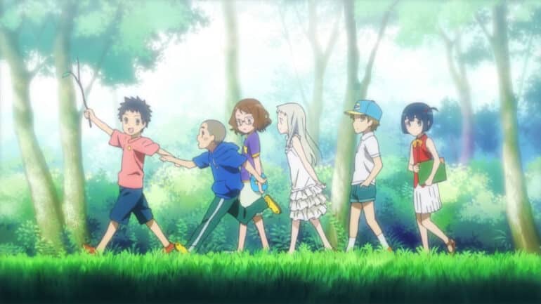 anohana: The Flower We Saw That Day (2011) saddest anime movies