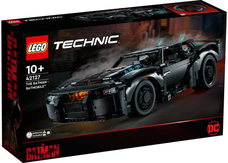 LEGO Launches New Technic Set for The Batman Batmobile