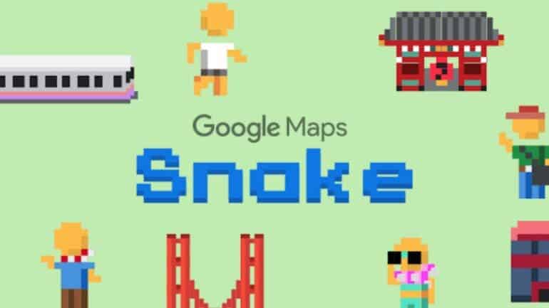 Google Haritalar yılan oyunu oyna