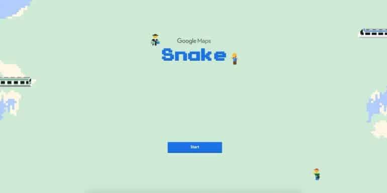 Google yılan harita oyunu nasıl oynanır