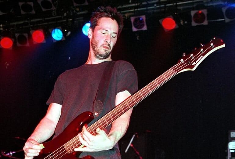 Keanu Reeves Bass Player