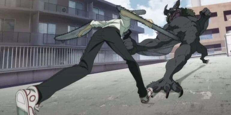 chainsaw man anime violent