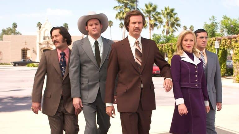 Anchorman: The Legend of Ron Burgundy Movie Reshoots