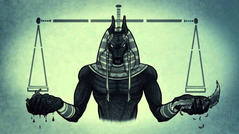 Anubis is the god of the dead