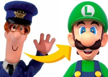 Postman Pat Is Luigi After He Leaves The Mushroom Kingdom