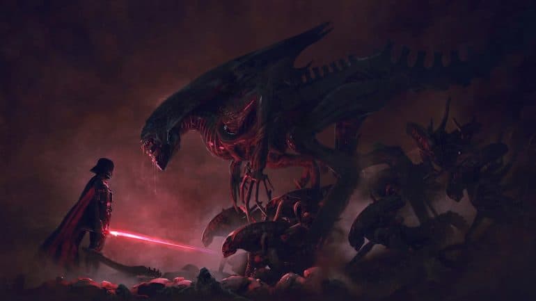 Guillem H. Pongiluppi Star Wars vs Aliens
