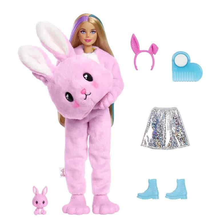 Pink Bunny suit-clad Barbie Cutie Reveal