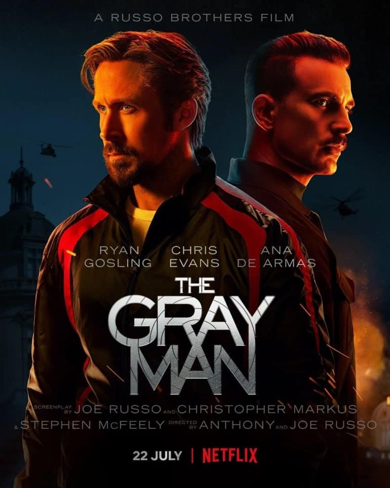 The Gray Man Trailer: It's Ryan Gosling vs Chris Evans