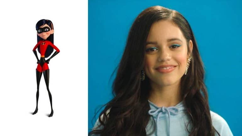 Jenna Ortega as Violet Parr The Incredibles Live-Action Movie