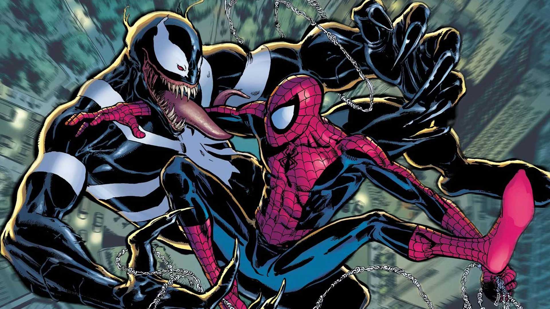 Spider-Man vs Venom comic book