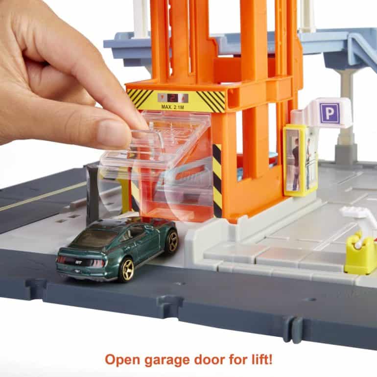The Matchbox Action Drivers Park & Play Garage playset