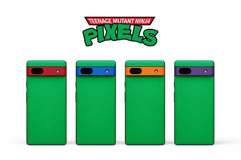 Make Your Pixel Phone Look Like Teenage Mutant Ninja Turtles