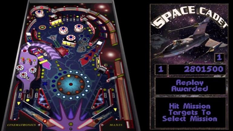 3D Pinball Space Cadet Retro Windows Games