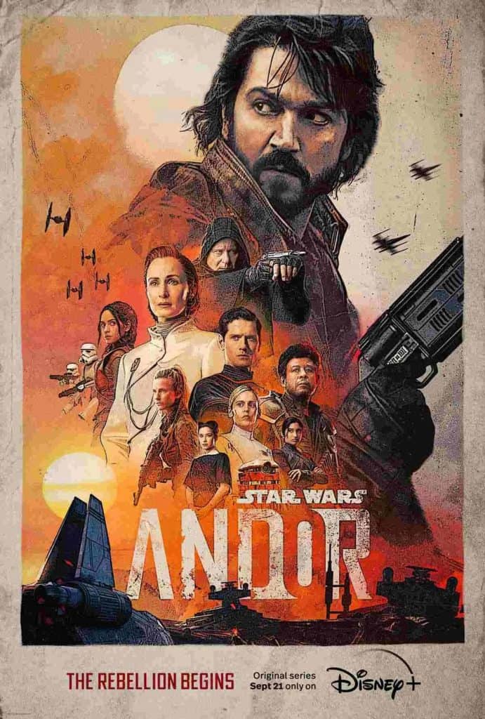 Andor Poster Disney+ Star Wars Series