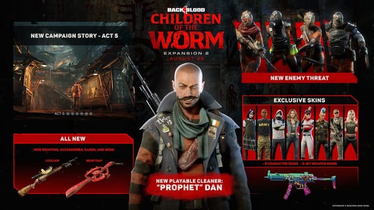 Back 4 Blood Children Of The Worm Expansion Is Coming