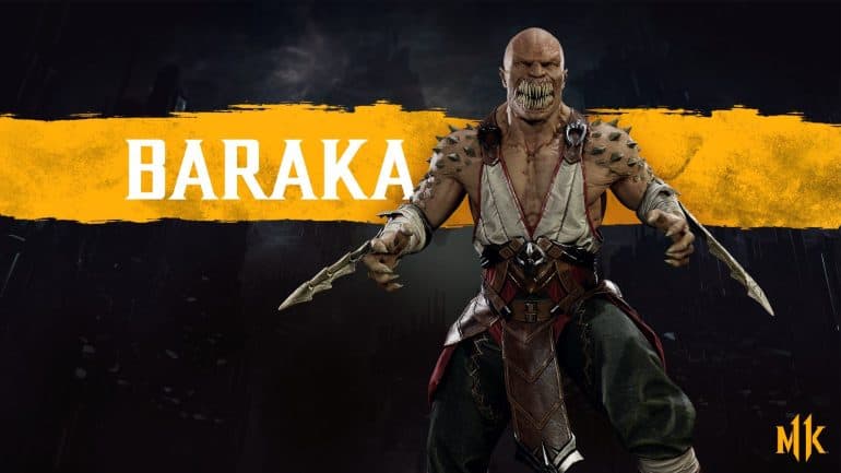 Baraka Mortal Kombat Characters