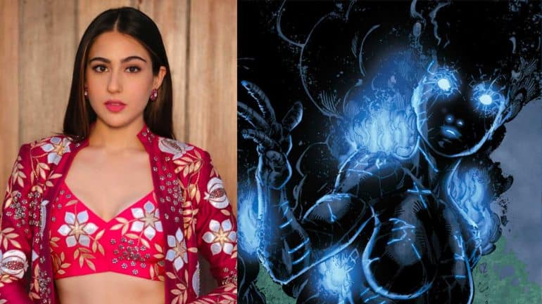 Sara Ali Khan as Kiran Singh (Solstice) Casting Popular Bollywood Actors in DC Roles