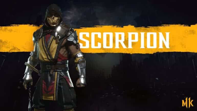 Scorpion Best Mortal Kombat Characters