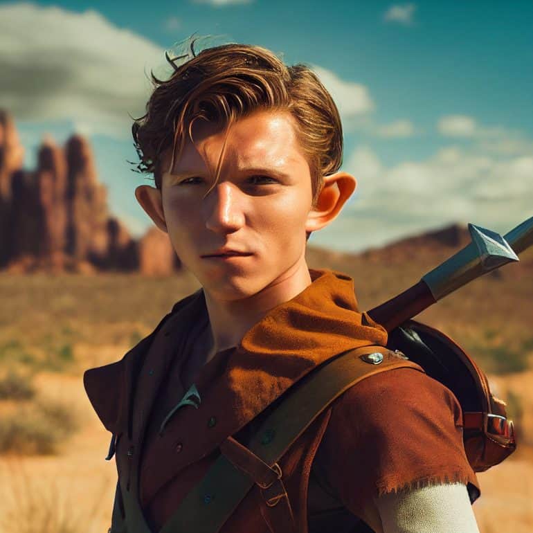 AI Program Flawlessly Casts Tom Holland as Link From Legend of Zelda