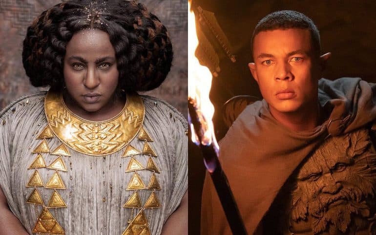 Black Elves Dwarves Lord of The Rings The Rings of Power