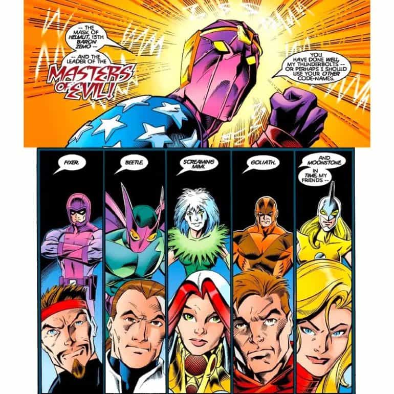 Thunderbolts Comics
