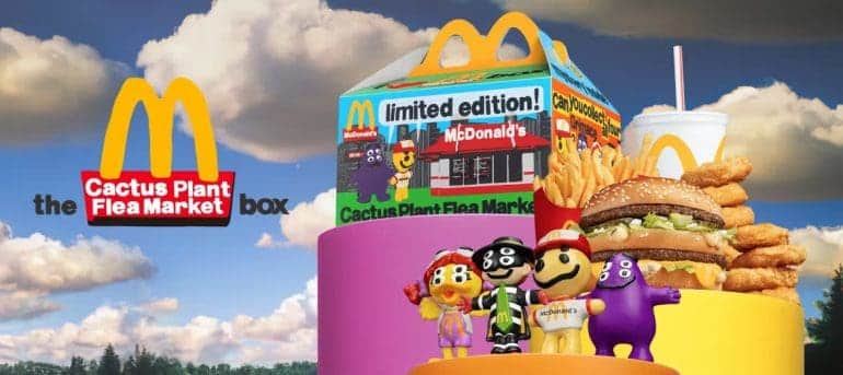 McDonald’s X Cactus Plant Flea Market: See The New Adult Happy Meals