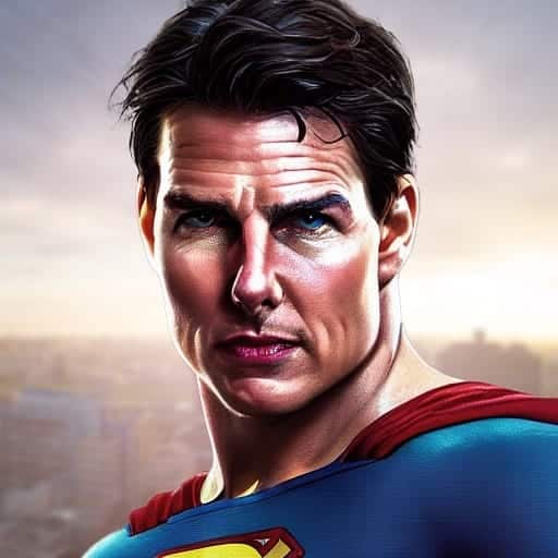 Tom Cruise Superman Justin Wiggins