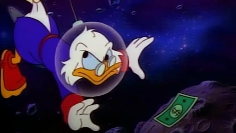 Scrooge McDuck (DuckTales) best 80s cartoon characters