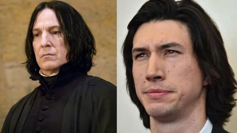 Adam Driver Severus Snape Harry Potter Prequel
