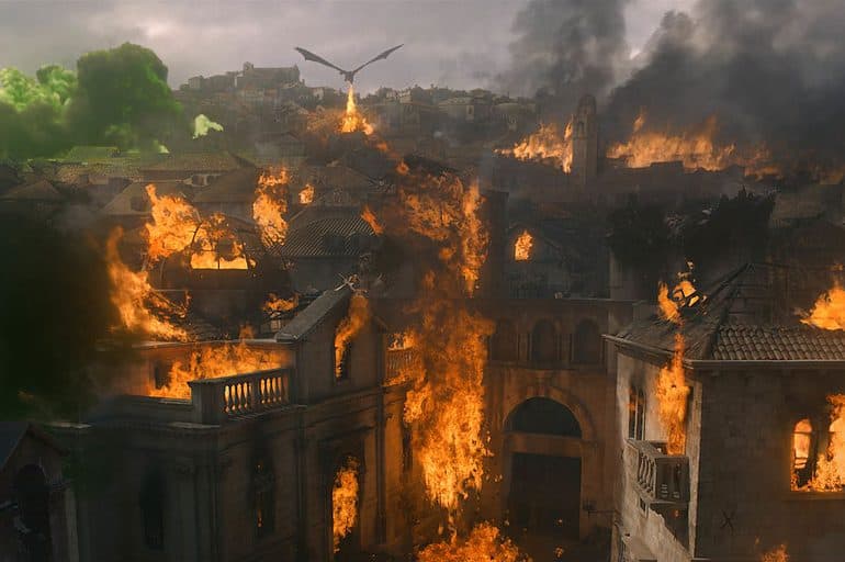 Daenerys Drogon dragon kings landing