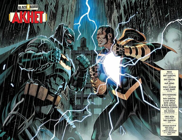 Black Adam #6 Superman