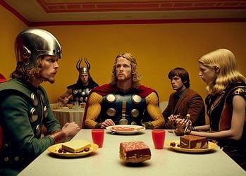 80s Avengers By Wes Anderson